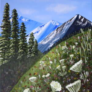 Mountains Painting