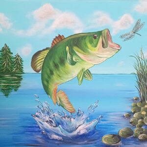 bass painting