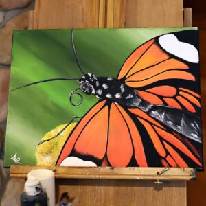 butterfly painting