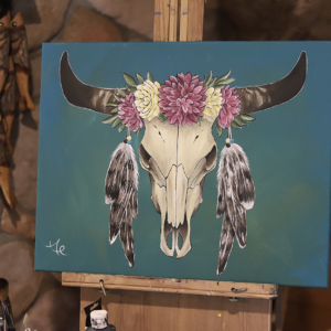 NATIVE AMERICAN PAINTING