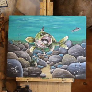 walleye painting