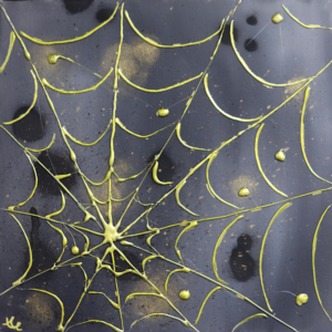Halloween Spooky Painting Decor