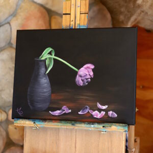 Striking Tulip Painting